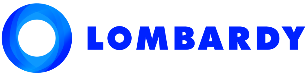 HORIZONTAL LOGO LOMBARDY blue