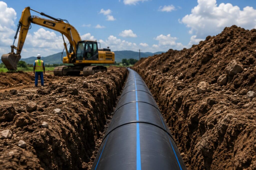 HDPE Pipes: Applications, Benefits, and industrial uses in Nigeria.